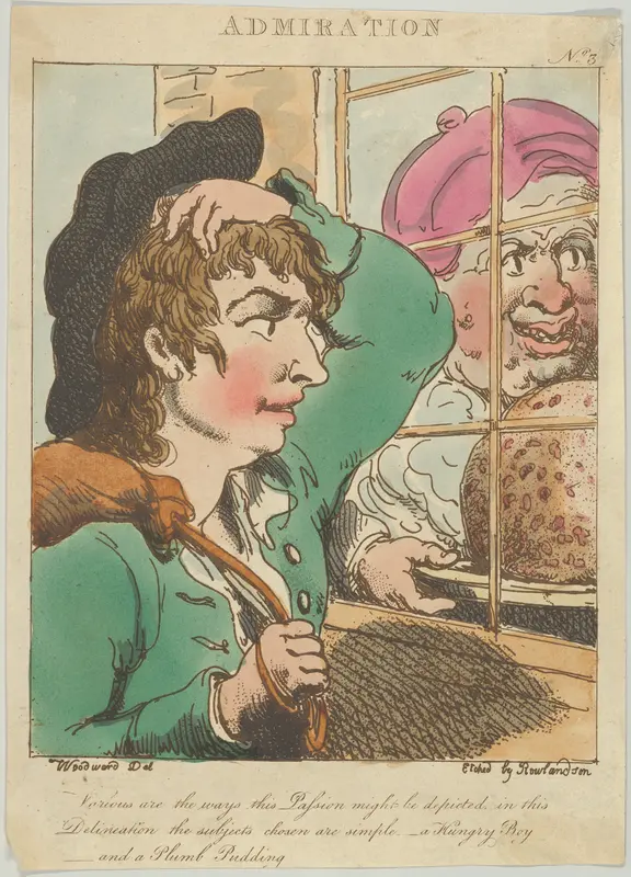 Admiration Wall Art by Thomas Rowlandson - High-Resolution Digital Print