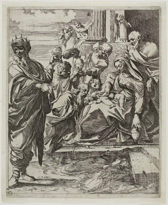 Adoration of the Magi Wall Art by Francesco Brizio - High-Resolution Digital Print