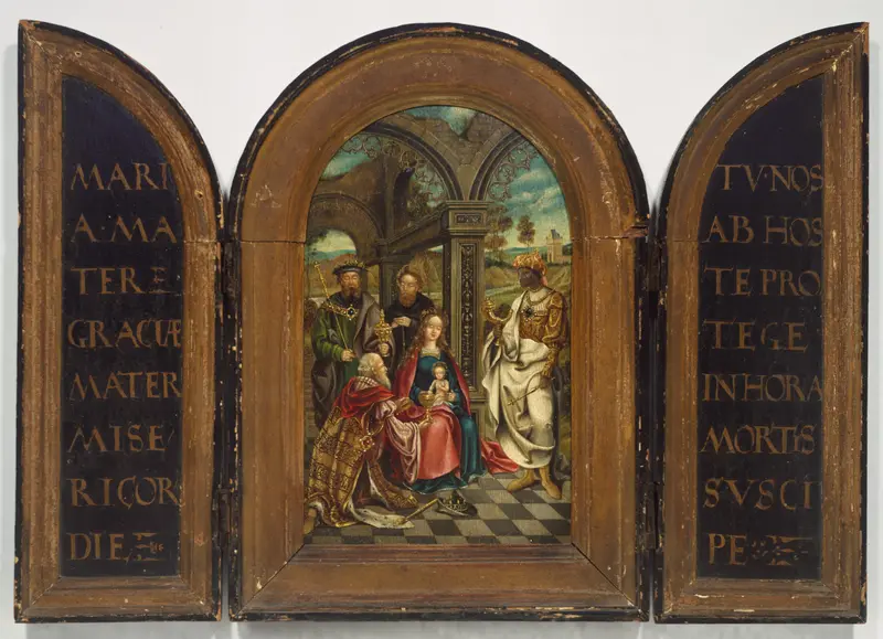 Adoration of the Magi Wall Art by Imitator of Netherlandish (Antwerp Mannerist) Painter - High-Resolution Digital Print