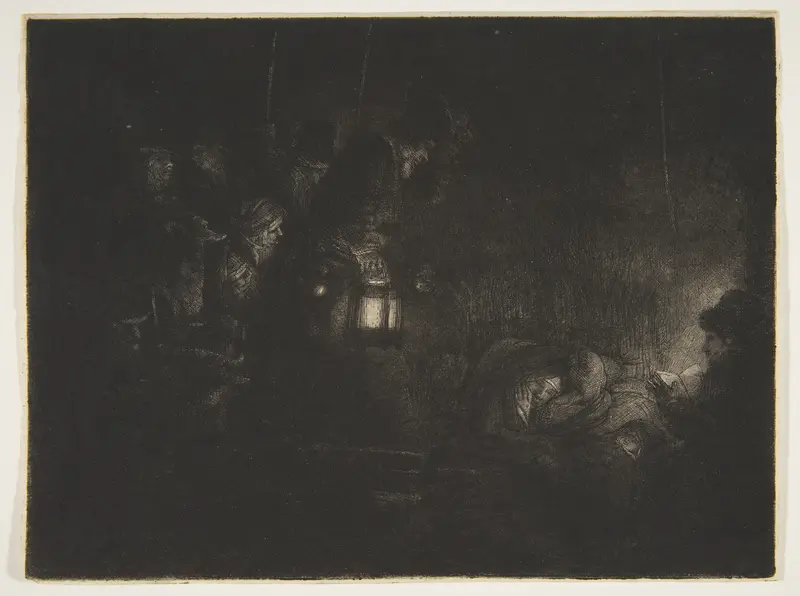 Adoration of the Shepherds:  A Night Piece