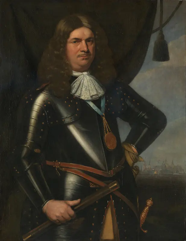 Adriaen Banckert (ca 1620-1684). Luitenant-admiraal van Zeeland Wall Art by Hendrick Berckman - High-Resolution Digital Print