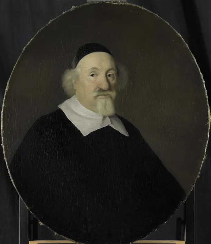 Adriaen Besemer, gekozen in 1642 Wall Art by Pieter van der Werff - High-Resolution Digital Print