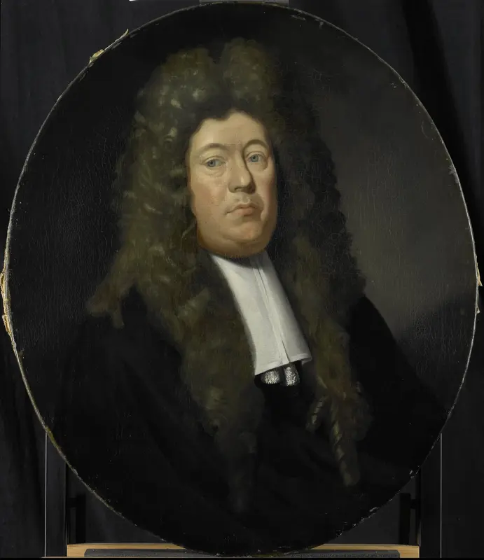 Adriaen Paets (1631-86), gekozen in 1668 Wall Art by Pieter van der Werff - High-Resolution Digital Print