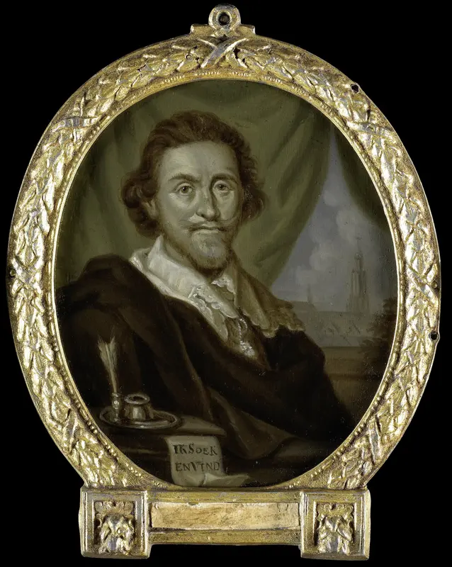 Adriaen Pietersz van de Venne (1589-1662). Schilder en dichter Wall Art by Arnoud van Halen - High-Resolution Digital Print