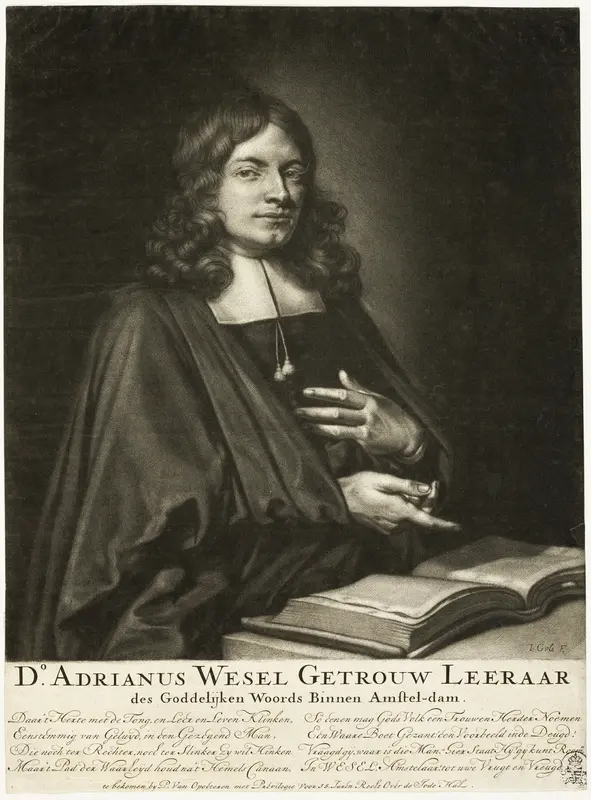Adrian Wesel, Cleric in Amsterdam Wall Art by Jacob Gole - High-Resolution Digital Print