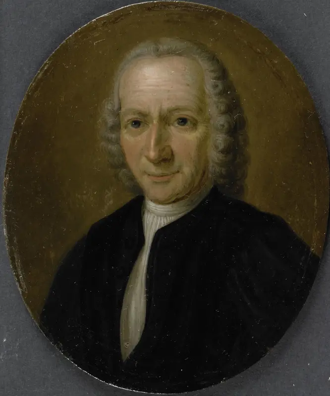 Adrianus van Royen (1704-79), hoogleraar in de geneeskunde en kruidkunde te Leiden Wall Art by anonymous - High-Resolution Digital Print