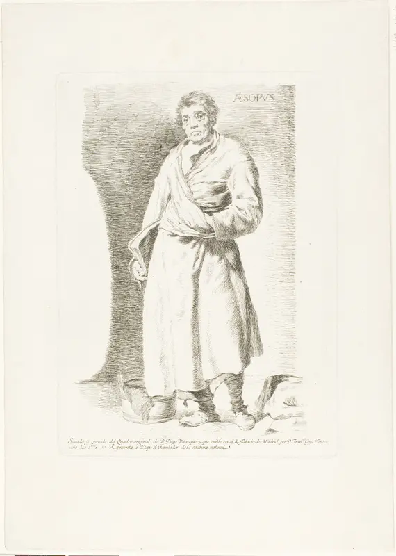 Aesop Wall Art by Francisco José de Goya y Lucientes - High-Resolution Digital Print