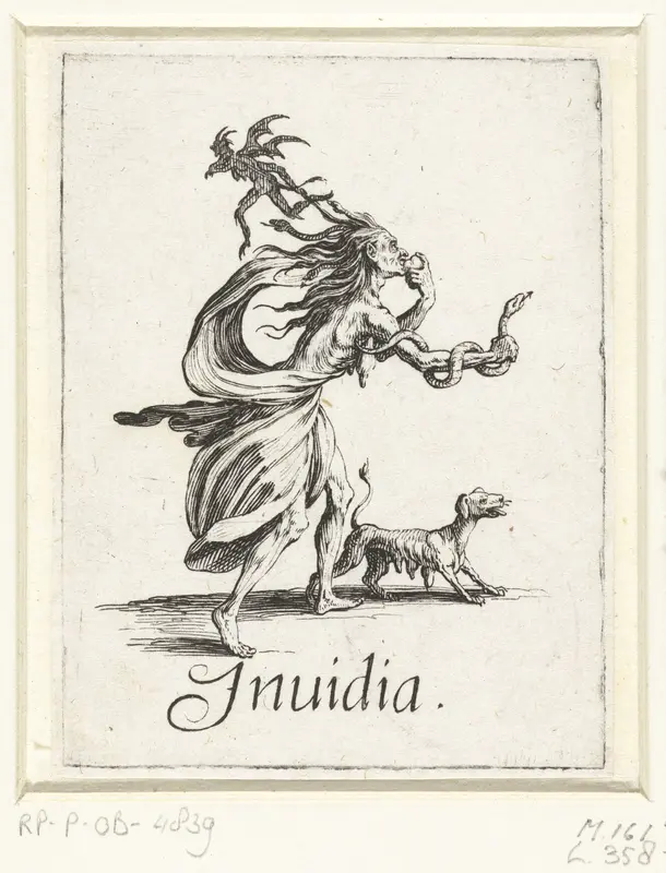 Afgunst Wall Art by Jacques Callot - High-Resolution Digital Print