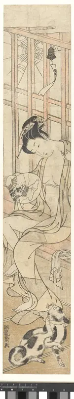 Afkoelende jonge vrouw Wall Art by Unknown - High-Resolution Digital Print
