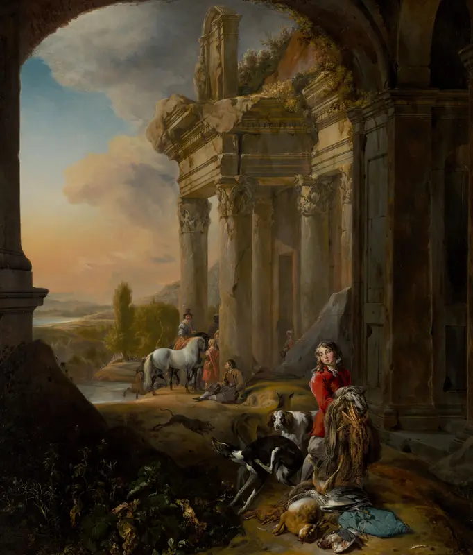 After the Hunt Wall Art by Jan Baptist Weenix - High-Resolution Digital Print