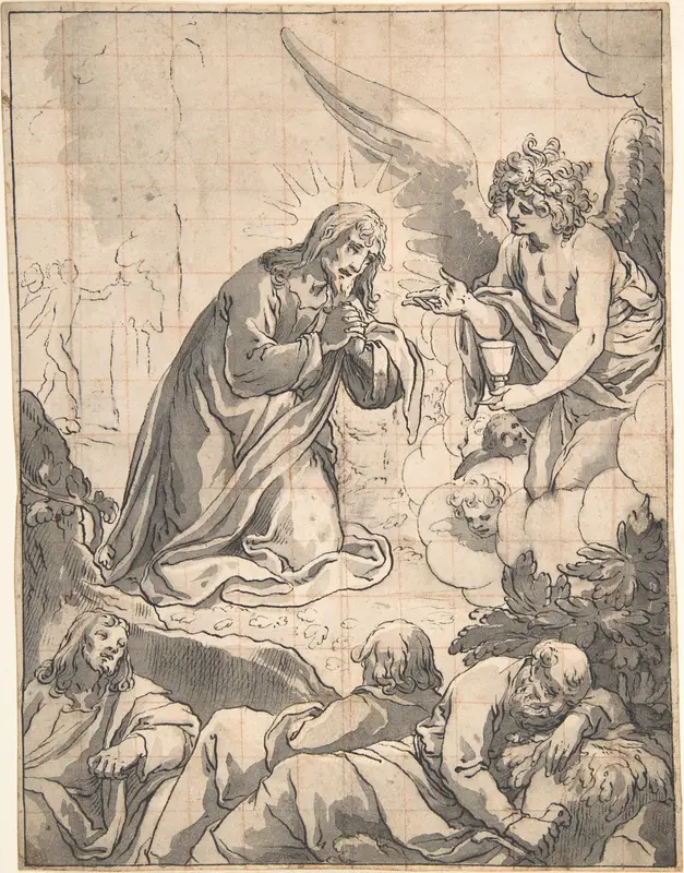 Agony in the Garden Wall Art by Caspar Strauss - High-Resolution Digital Print