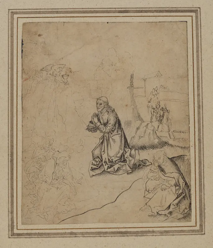 Agony in the Garden Wall Art by German - High-Resolution Digital Print