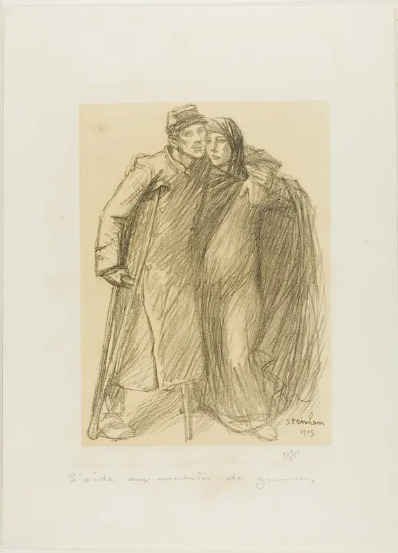Aid to Those Mutilated in the War, plate one from Actualités