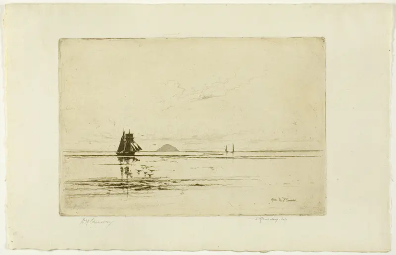 Ailsa, plate twenty from the Clyde Set Wall Art by David Young Cameron - High-Resolution Digital Print