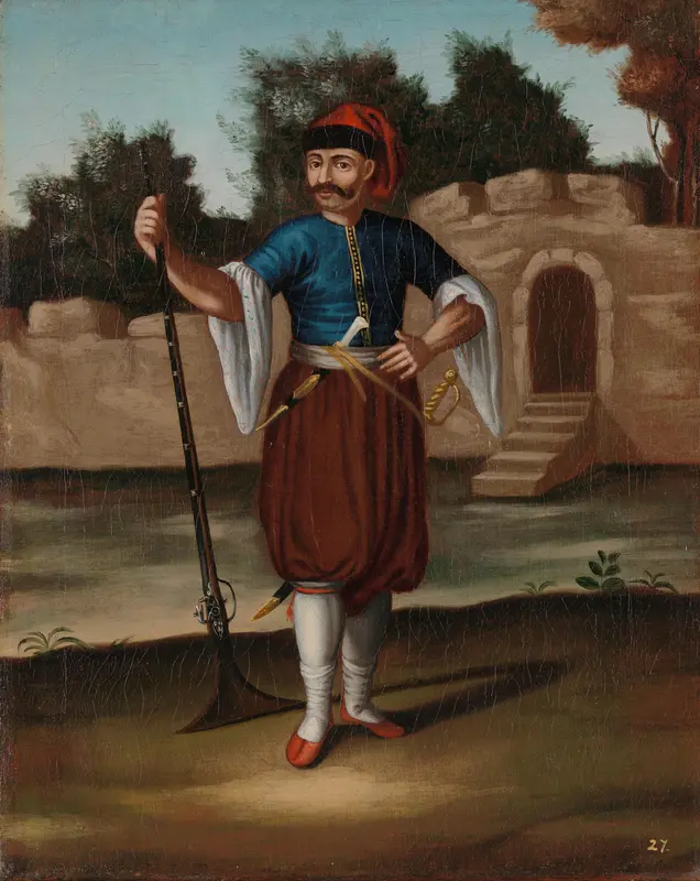 Albanees soldaat Wall Art by Unknown - High-Resolution Digital Print