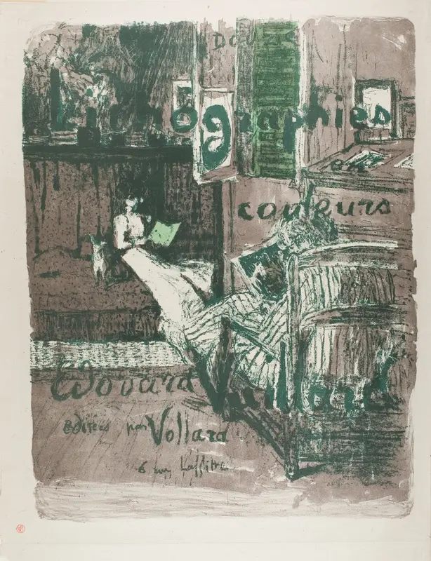 Album Cover for Landscapes and Interiors Wall Art by Édouard Jean Vuillard - High-Resolution Digital Print