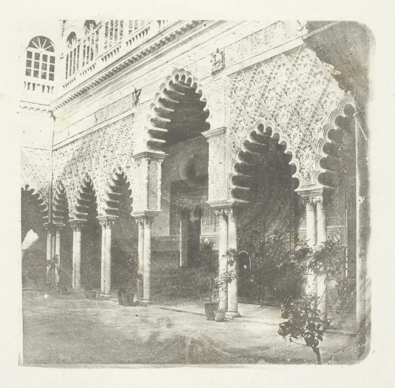 Alcazar de Seville Wall Art by William Henry Fox Talbot - High-Resolution Digital Print