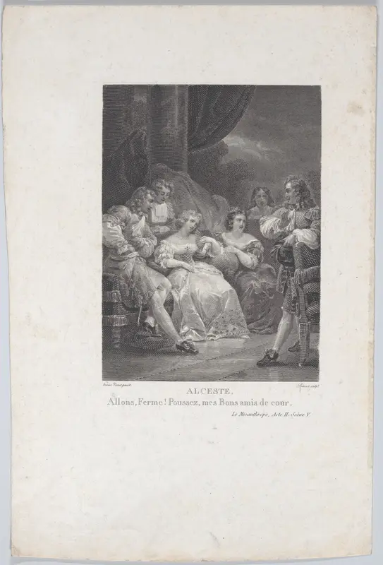 Alceste Wall Art by Horace Vernet - High-Resolution Digital Print