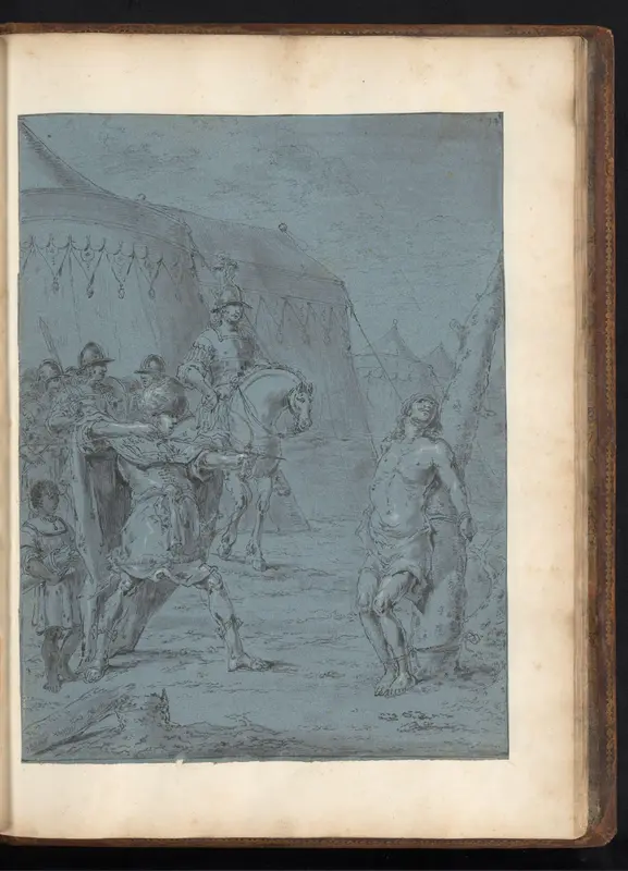 Alexander de Grote doodt Orsodates Wall Art by Leonaert Bramer - High-Resolution Digital Print