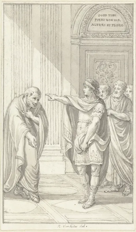Alexander Severus en Arabinus Wall Art by Reinier Vinkeles (I) - High-Resolution Digital Print