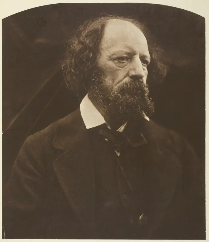 Alfred, Lord Tennyson Wall Art by Julia Margaret Cameron - High-Resolution Digital Print