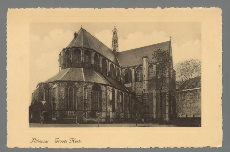 Alkmaar. Groote Kerk Wall Art by Unknown - High-Resolution Digital Print