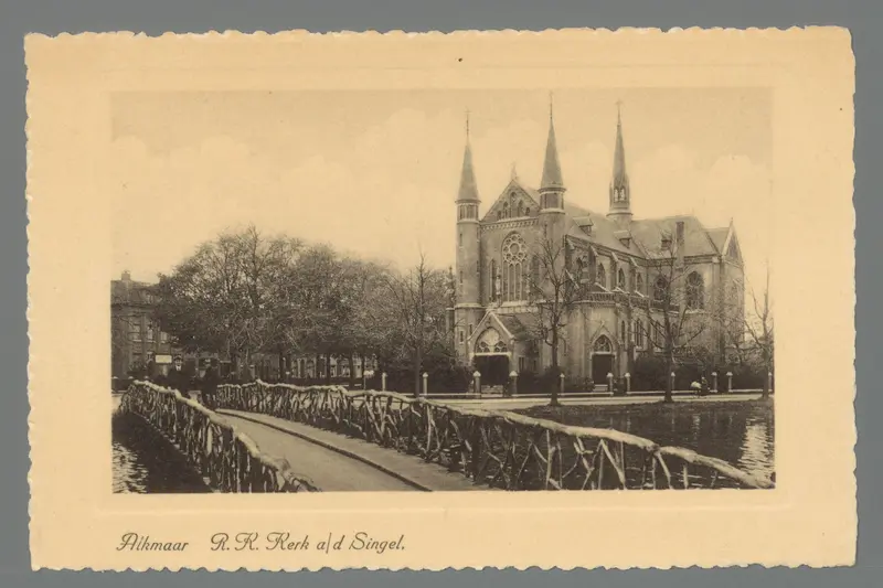 Alkmaar. R.K. Kerk a/d Singel Wall Art by anonymous - High-Resolution Digital Print