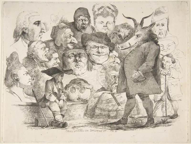 All Who See Me Jeer at Me (Omnes Videntes me Deriserunt me) Wall Art by Joseph François Foulquier - High-Resolution Digital Print