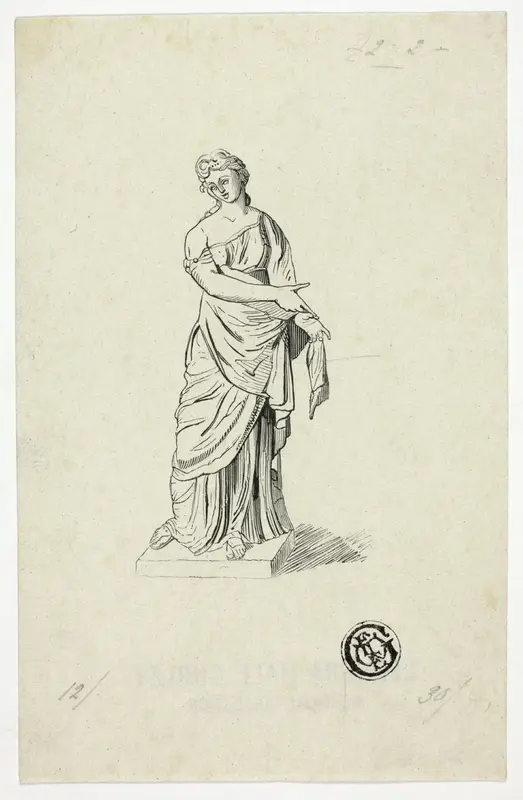 Allegorical Figure (Statue) Wall Art by Artist unknown - High-Resolution Digital Print