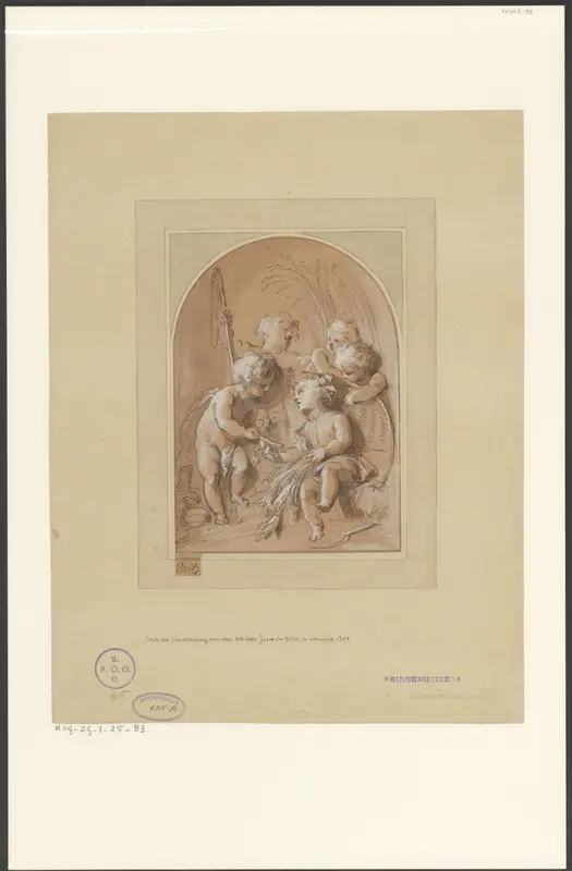 Allegorie op de graanbouw Wall Art by Unknown - High-Resolution Digital Print