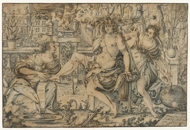 Allegorie op de IJdelheid Wall Art by Franz Aspruck - High-Resolution Digital Print