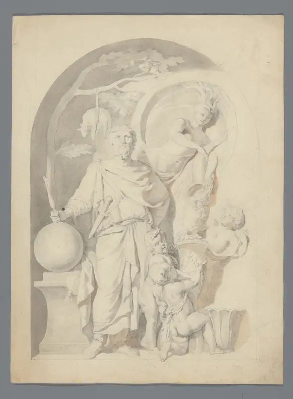 Allegorie op de Rijkdom of Overvloed Wall Art by anonymous - High-Resolution Digital Print