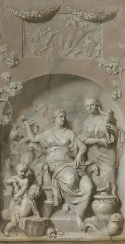 Allegorie op de Rijkdom Wall Art by Gerard de Lairesse - High-Resolution Digital Print