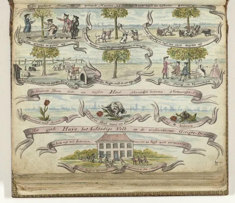 Allegorie op de samenleving Wall Art by Jan Brandes - High-Resolution Digital Print
