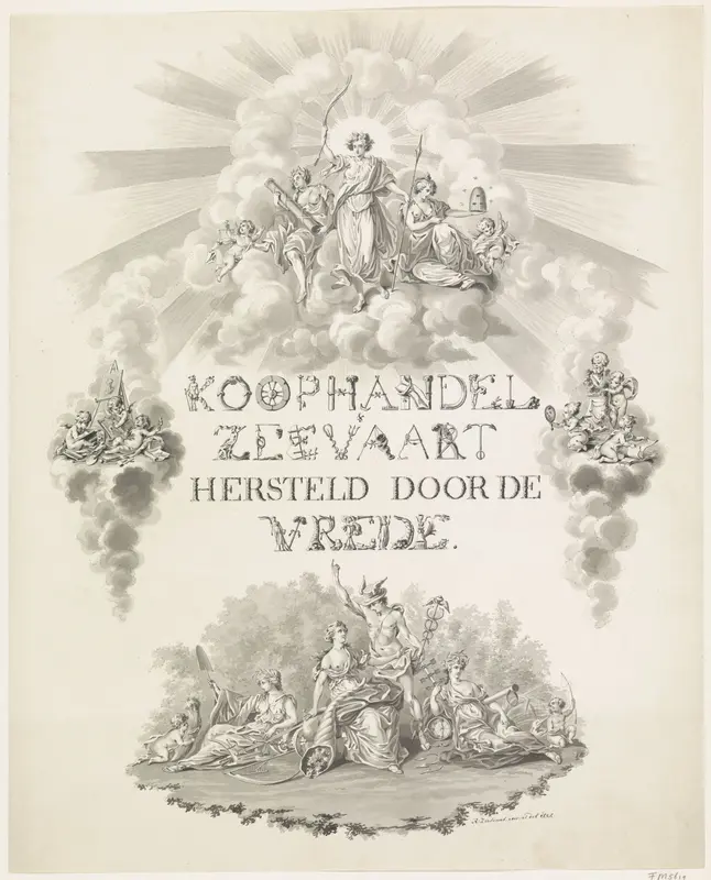 Allegorie op de Vrede van Amiens, 1802 Wall Art by Unknown - High-Resolution Digital Print