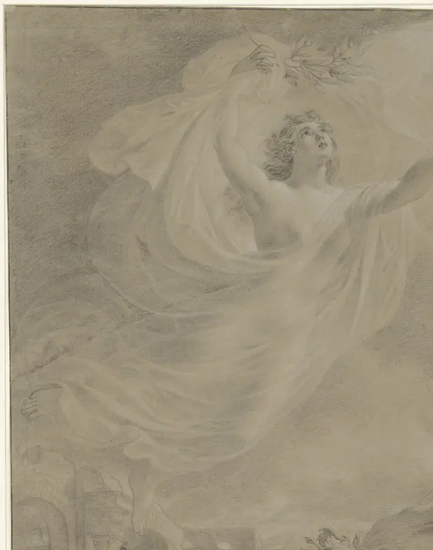 Allegorie op de Vrede van Amiens 1802 Wall Art by Unknown - High-Resolution Digital Print