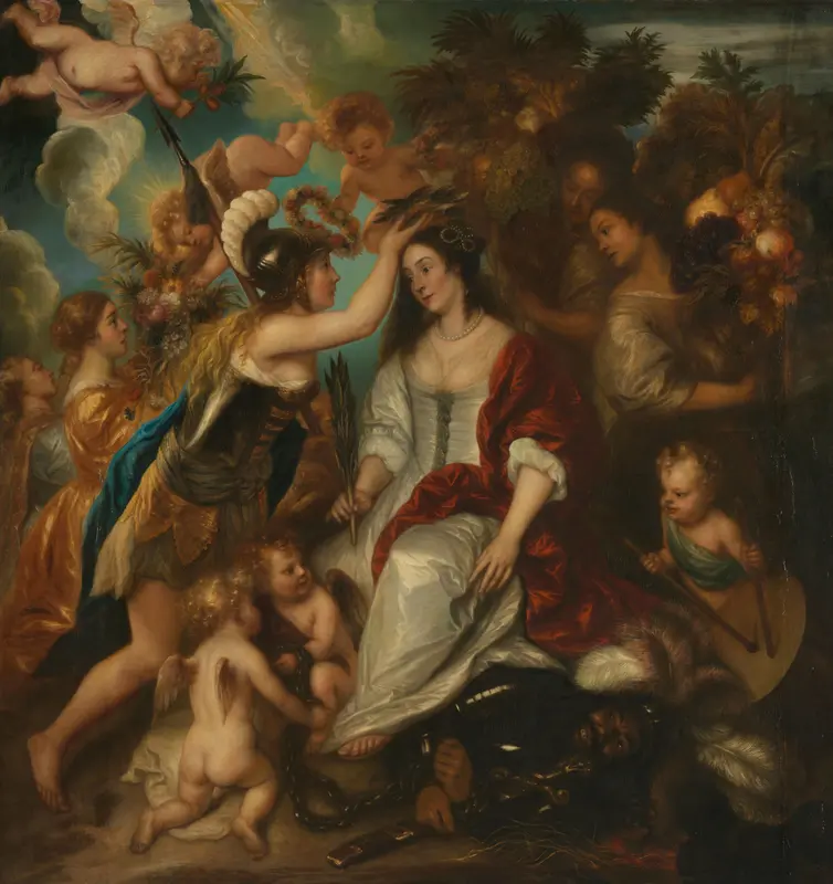 Allegorie op de vrede Wall Art by Jan Lievens - High-Resolution Digital Print