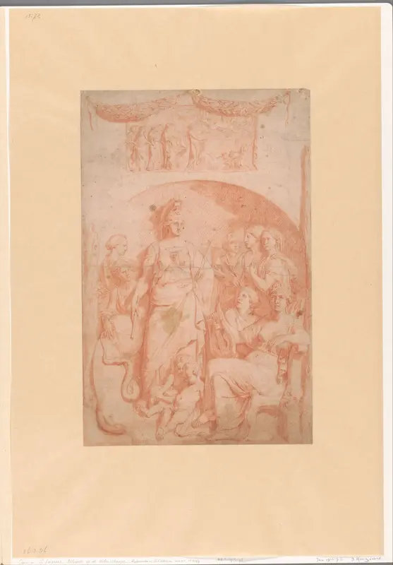 Allegorie op de wetenschappen Wall Art by Jan Hoogsaat - High-Resolution Digital Print