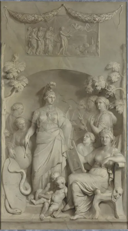 Allegorie op de Wetenschappen Wall Art by Gerard de Lairesse - High-Resolution Digital Print