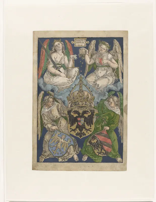Allegorie op het bestuur van de stad Neurenberg Wall Art by Hieronymus Andreae - High-Resolution Digital Print
