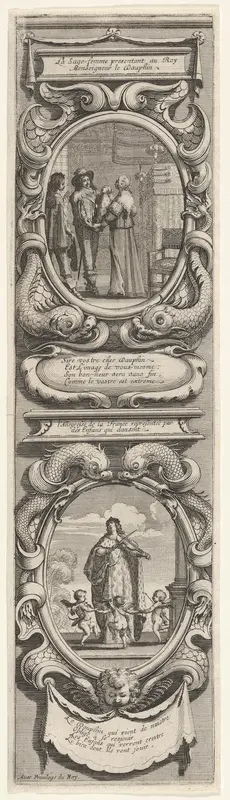 Allegories in Honor of the Birth of the Dauphin Wall Art by Abraham Bosse - High-Resolution Digital Print