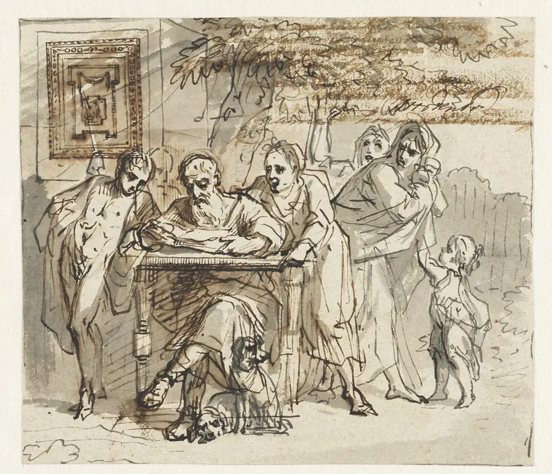 Allegorisch-mythologische scène Wall Art by Jurriaan Andriessen - High-Resolution Digital Print