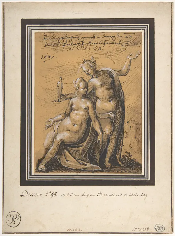 Allegory of Art Wall Art by Peter Schmidt von Lichtenberg - High-Resolution Digital Print