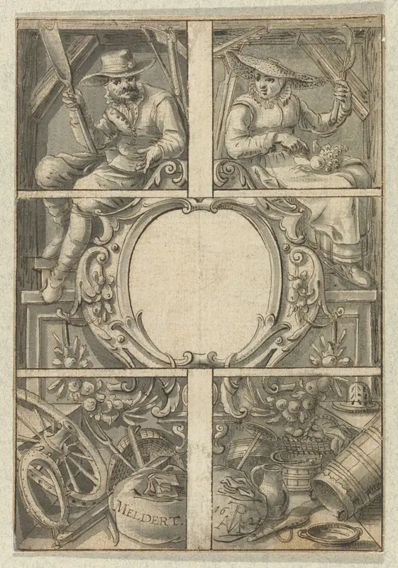 Allegory of Farming Wall Art by Unknown - High-Resolution Digital Print