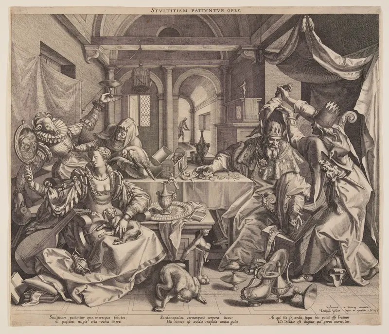 Allegory of Lust, Wealth and Stupidity