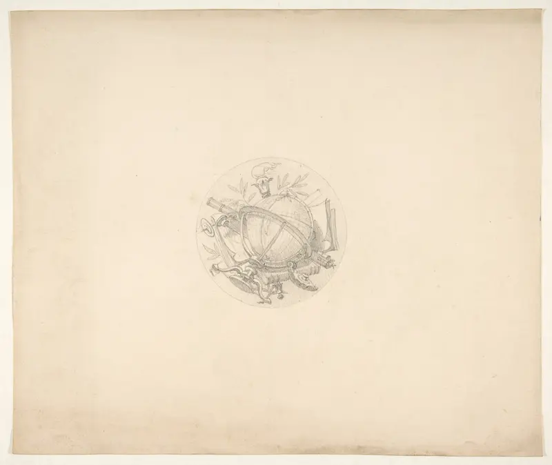 Allegory of the Liberal Arts (Astronomy) Wall Art by Jules-Edmond-Charles Lachaise - High-Resolution Digital Print