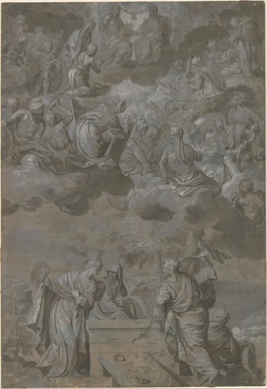 Allegory of the Redemption of the World Wall Art by Paolo Veronese (Paolo Caliari) - High-Resolution Digital Print