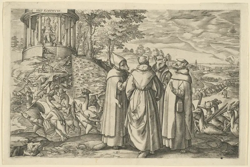 Allegory on the Defeat of the Duke of Alva at Brielle Wall Art by Unknown artist - High-Resolution Digital Print