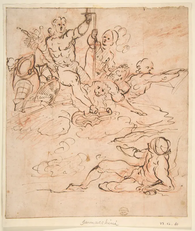 Allegory Wall Art by Orazio Samacchini - High-Resolution Digital Print