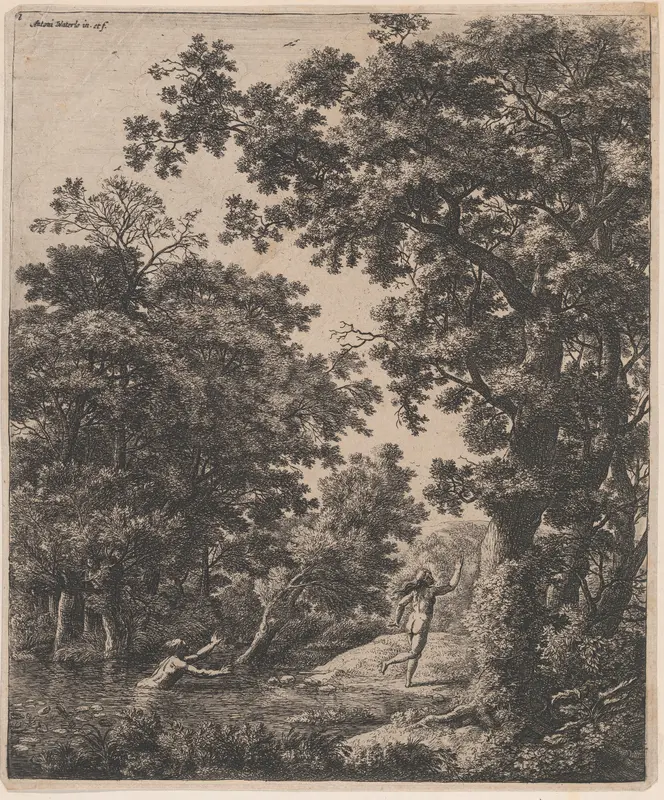 Alpheus and Arethusa Wall Art by Anthonie Waterloo - High-Resolution Digital Print